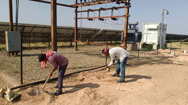 Electro-Mech project and site work, photograph 5