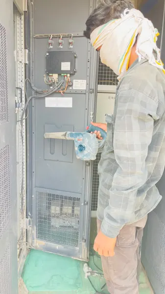 Electro-Mech project and site work, photograph 14