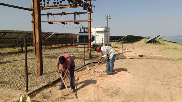 Electro-Mech project and site work, photograph 16
