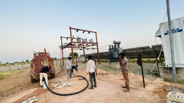 Electro-Mech project and site work, photograph 18