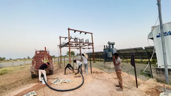 Electro-Mech project and site work, photograph 19
