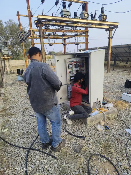 Electro-Mech project and site work, photograph 41