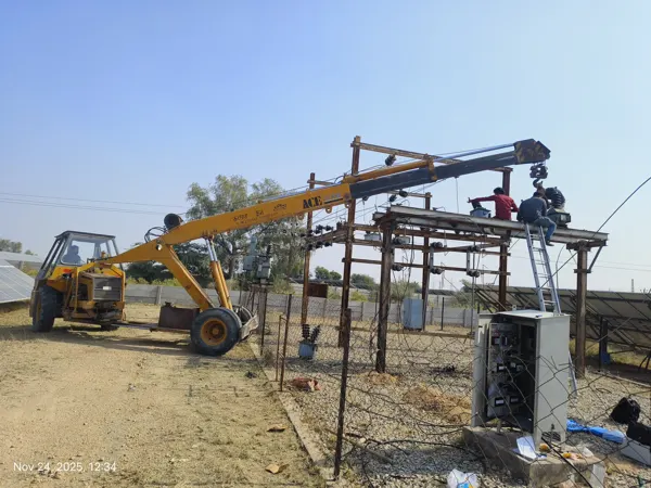 Electro-Mech project and site work, photograph 43