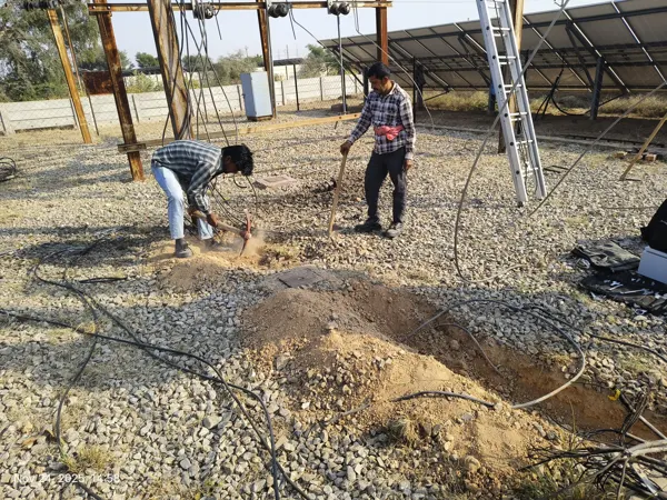 Electro-Mech project and site work, photograph 45