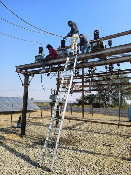 Electro-Mech project and site work, photograph 49