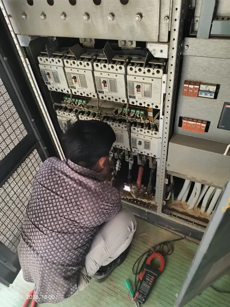 Electro-Mech project and site work, photograph 57