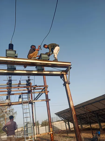 Electro-Mech project and site work, photograph 62